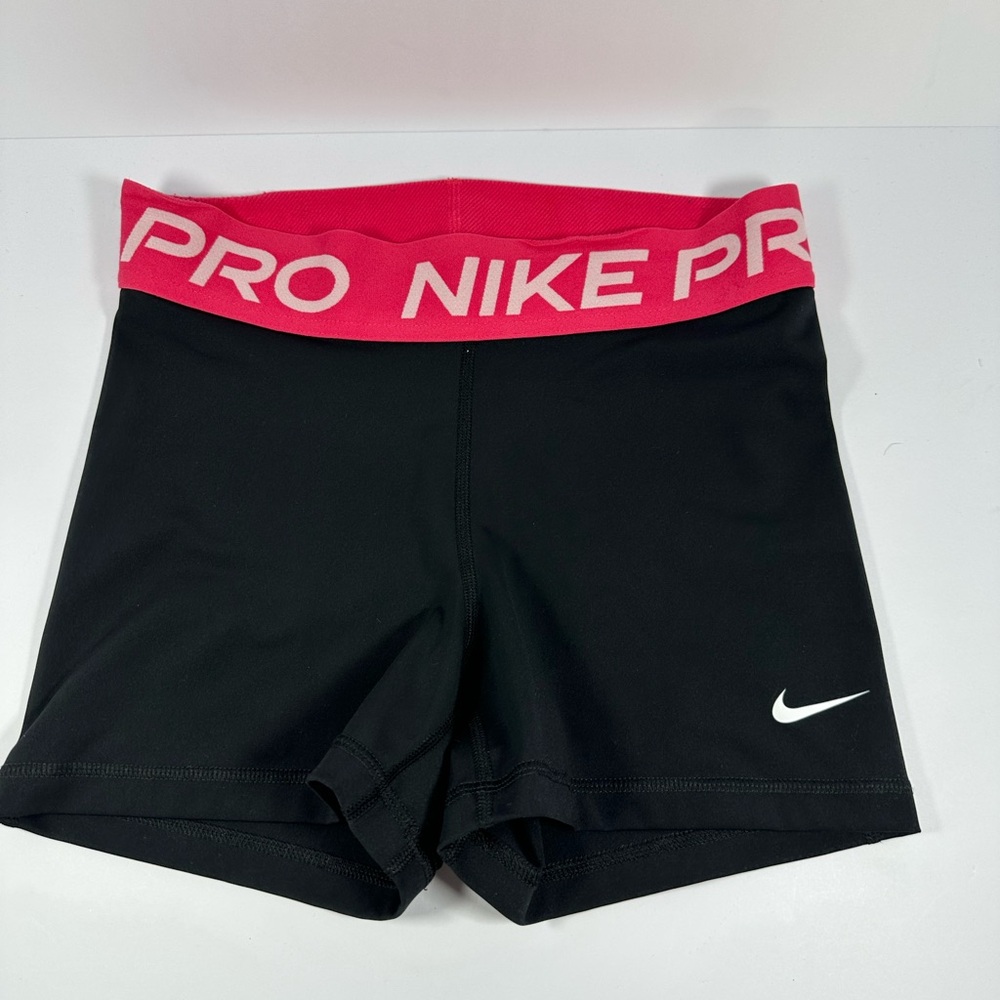 Nike Pro Dri-FIT Bright Red Top - Picture 5 of 8